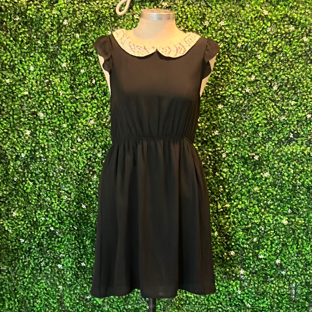 Everly Contrasting Collared Dress